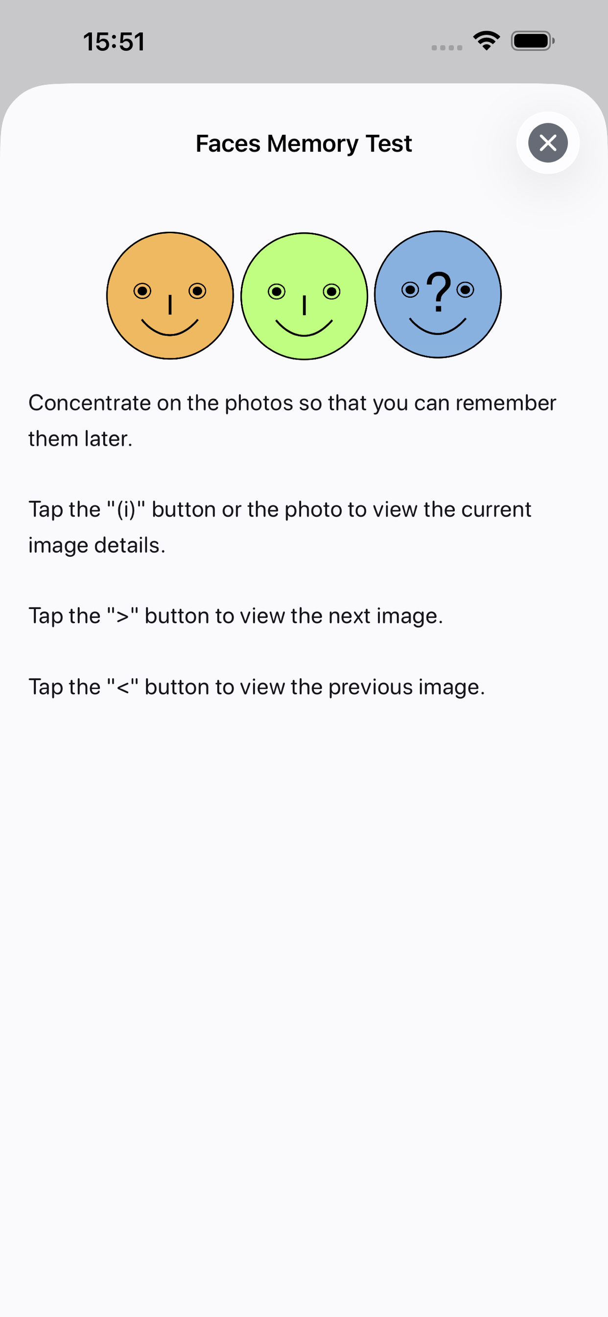 Active memorization help overlay
